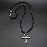 Ankh Lava Necklace