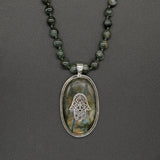 Green Hamsa
