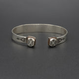 Silver Wooden Tuareg Cuff