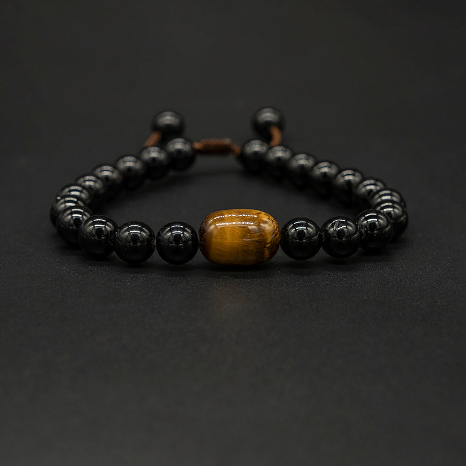 Tiger Eye Tourmaline Tube