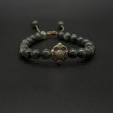 Green Kyanite Flower