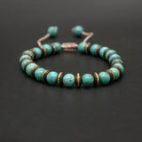 Turquoise Brass