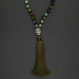 African 5 Face Buddha 108