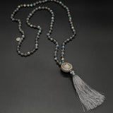 Labradorite Flower 108