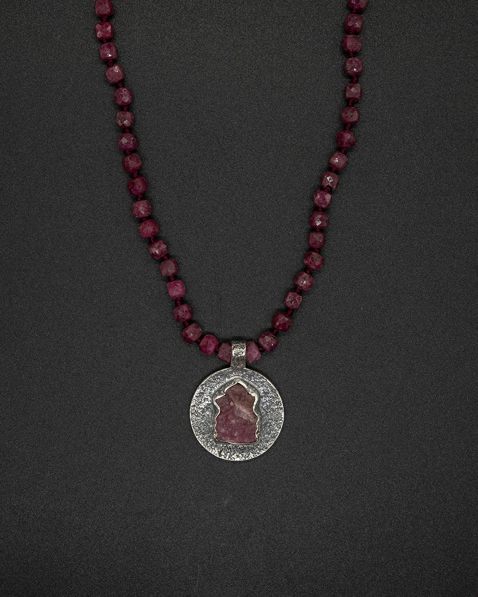 Ganesha Garnet outlet Pendant