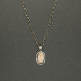 Petite Silver Buddha