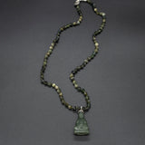 Green Garnet Buddha