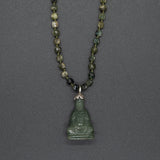 Green Garnet Buddha