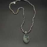 Petite Labradorite Quan Yin