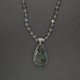 Petite Labradorite Quan Yin