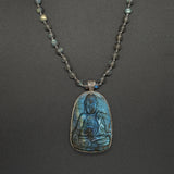 Labradorite Buddha