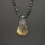 Labradorite Bear