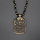 Tibetan Buddha Brass Box